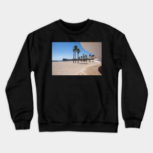 Alicante beach. Crewneck Sweatshirt